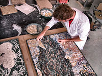 mosaici fatti a mano, Ravenna