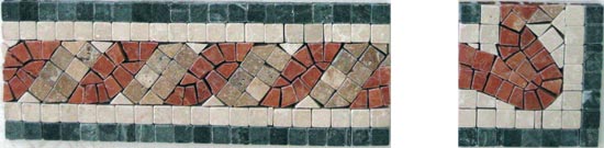 decorazioni a mosaico, Emilia Romagna